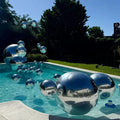 chrome mirror balloons for luxurious pool party, birthday or new year celebration