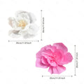 Handmade floral backdrop for baby shower and birthday celebrations.