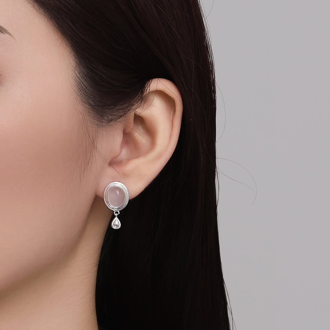Elegant 925 Sterling Silver Irregular Drop Earrings with Baroque Freshwater Pearls, Minimalist Gold Dangle Earrings for Women, Handmade Pearl Jewelry, Bridesmaid Gift Idea, Vintage Aesthetic Pearl Earrings