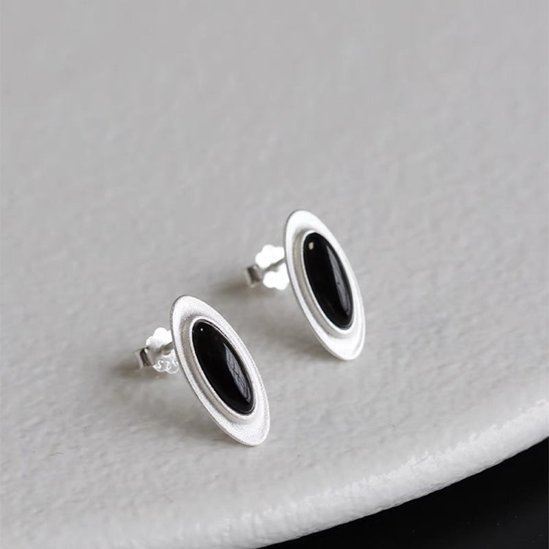 Minimalist 18K Gold Plated 925 Sterling Silver Oval Link Drop Earrings for Women, Dainty Geometric Hoop Earrings, Elegant Everyday Jewelry, Lightweight Chic Statement Earring Gifts