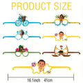 Moana glasses size chart, measuring approximately 16.1 inches (41 cm).